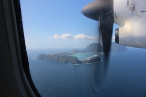 lord howe from plane